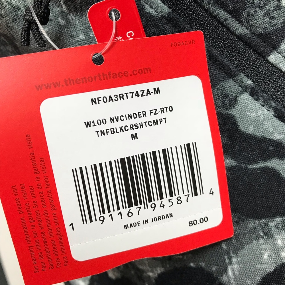 NWT The North Face 100 Cinder Tenacious Zip Camo - Picture 8 of 8